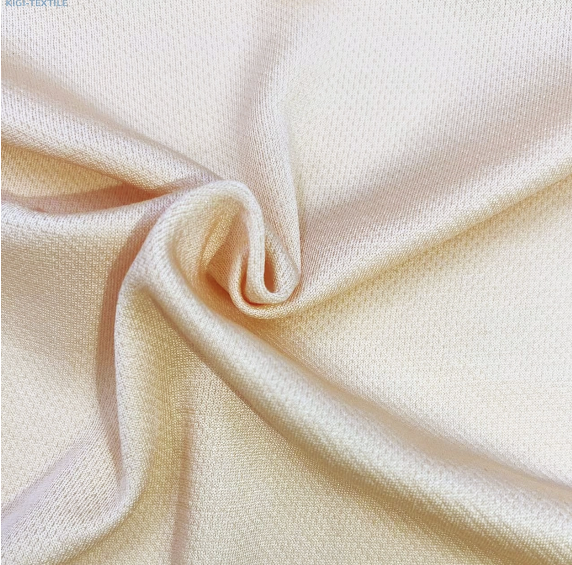 Antibacterial Fabrics Bird Eye Pla Mesh Tissu Trime recyclé - adapté à la peau, antibactérien, biodégradable pour les vêtements