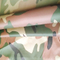 Tissu taffetas 100 % polyester 190T, imprimé camouflage, imperméable avec revêtement PU