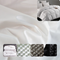 Blanc à 100% de taffetas en nylon recyclé 170T 190T 210T PA PU PVC Tissu revêtu