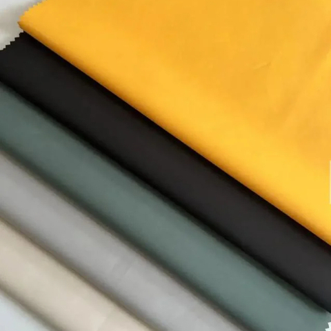 Tissu pongé en polyester 30D 400T avec revêtement imperméable sans fluor pour vêtements