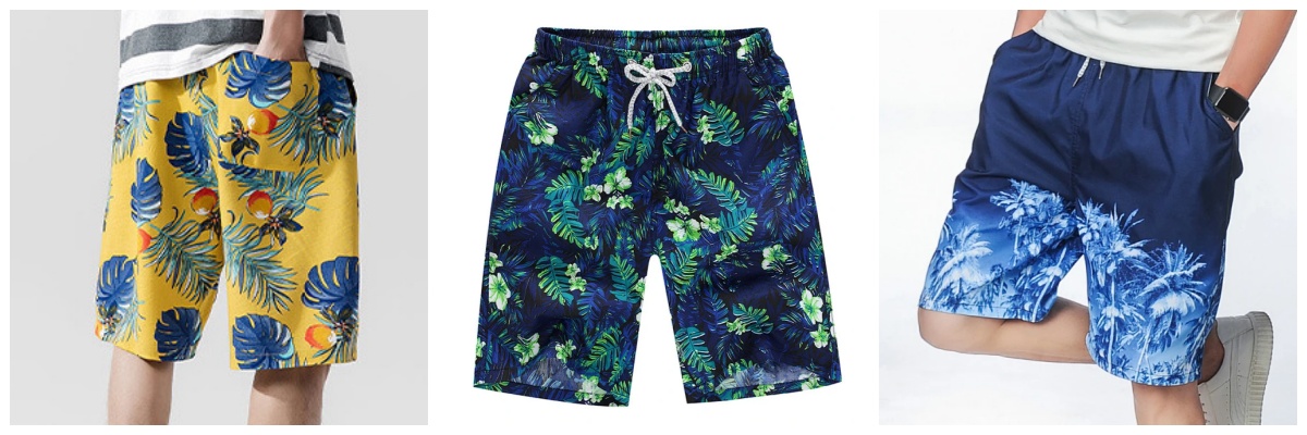 Pantalon de plage peau de pêche 100 polyester