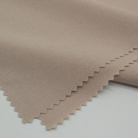 Tissu imperméable en crêpe extensible dans 4 directions en polyester et élasthanne recyclé, sans fluor, 120 g/m²