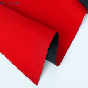 3 couches 95% Polyester 5% Tissu de softhell bleu foncé en spandex pour vestes extérieures