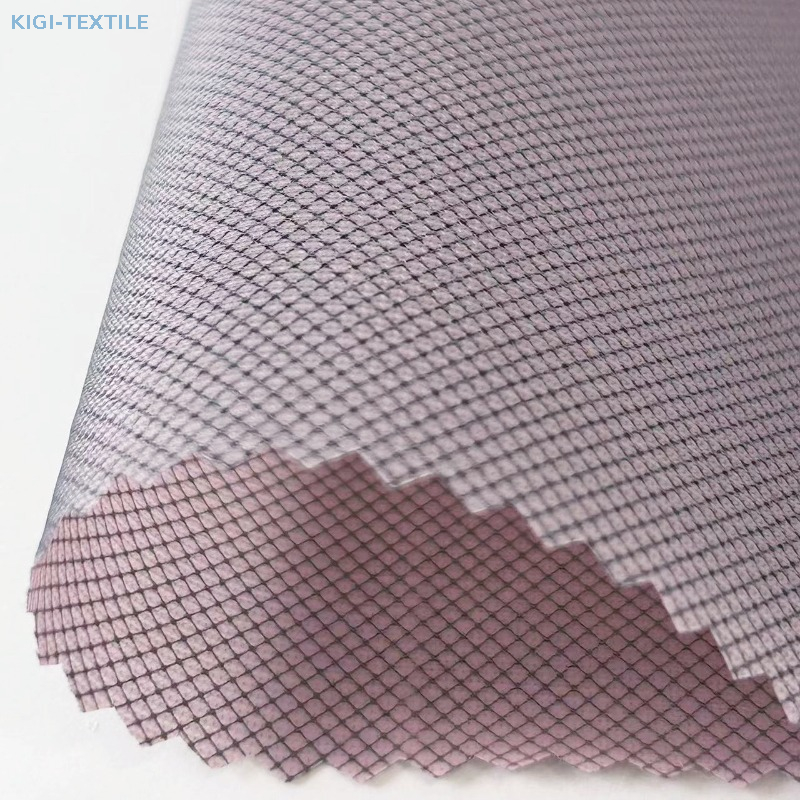 Taffetas de nylon 15D 390T avec membrane PU imprimée, tissu Kete en nylon 10D, léger, Ripstop