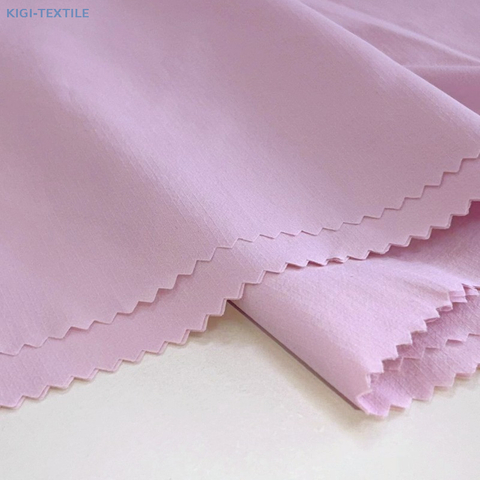 Tissu entièrement terne en nylon 40D recyclé à grille 0,15 Ripstop avec protection solaire UPF50+