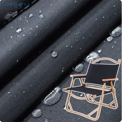 Le PVC réutilisé d'Oxford de polyester de Ripstop 300D a enduit le tissu imperméable à l'eau de solidité à la lumière élevée 380gsm