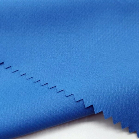Tissu enduit de pongé en polyester recyclé 50D 300T pour vêtement