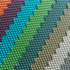 Tissu robuste en polyester ignifuge 1680D avec revêtement en PVC
