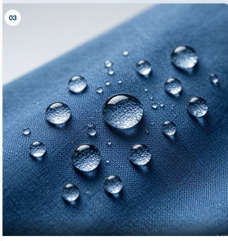 Imperméable et évacuant l'humidité