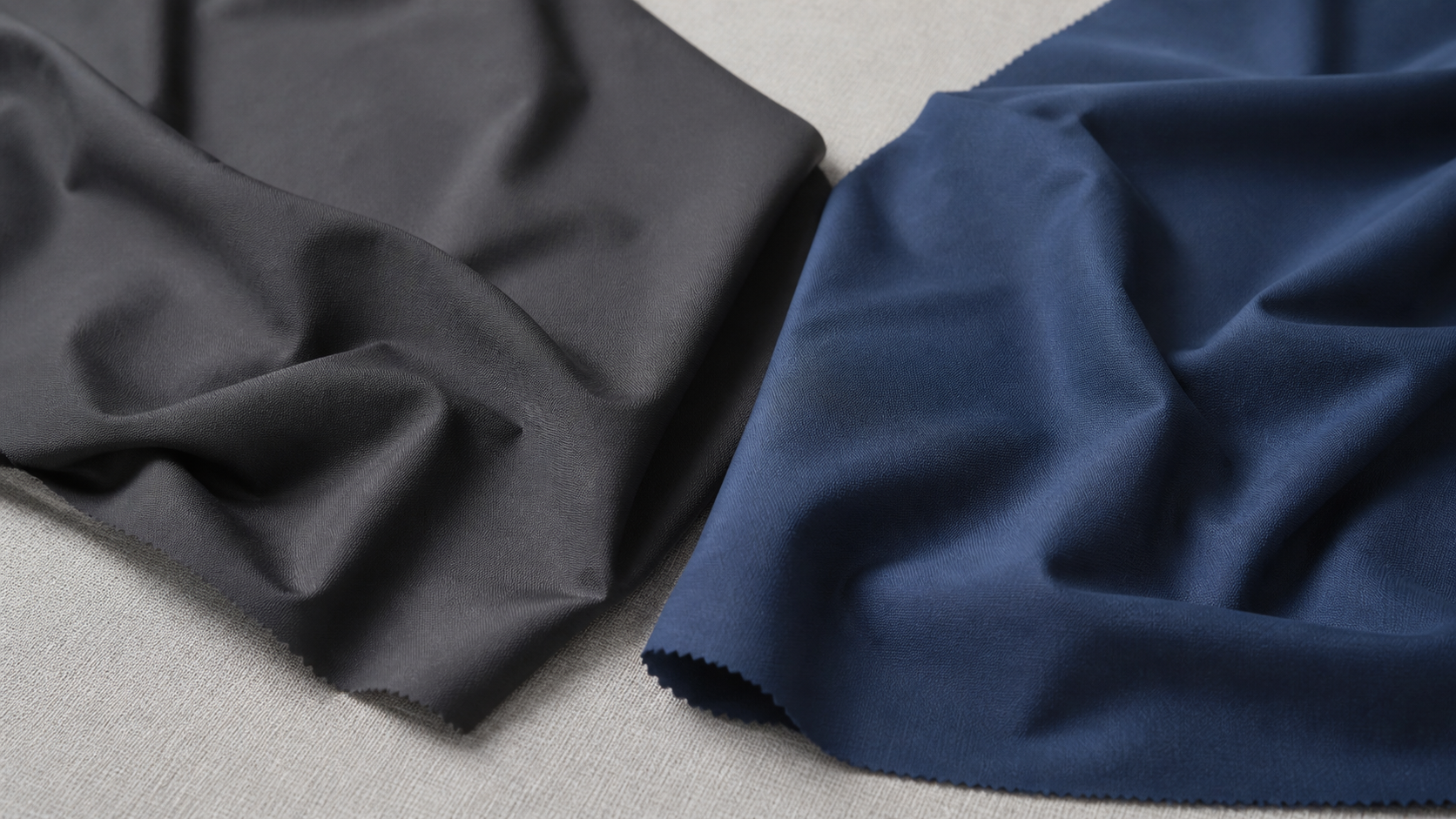 Comparaison des tissus tiss&eacute;s extensibles dans quatre sens en nylon et en polyester pour les v&ecirc;tements d'ext&eacute;rieur